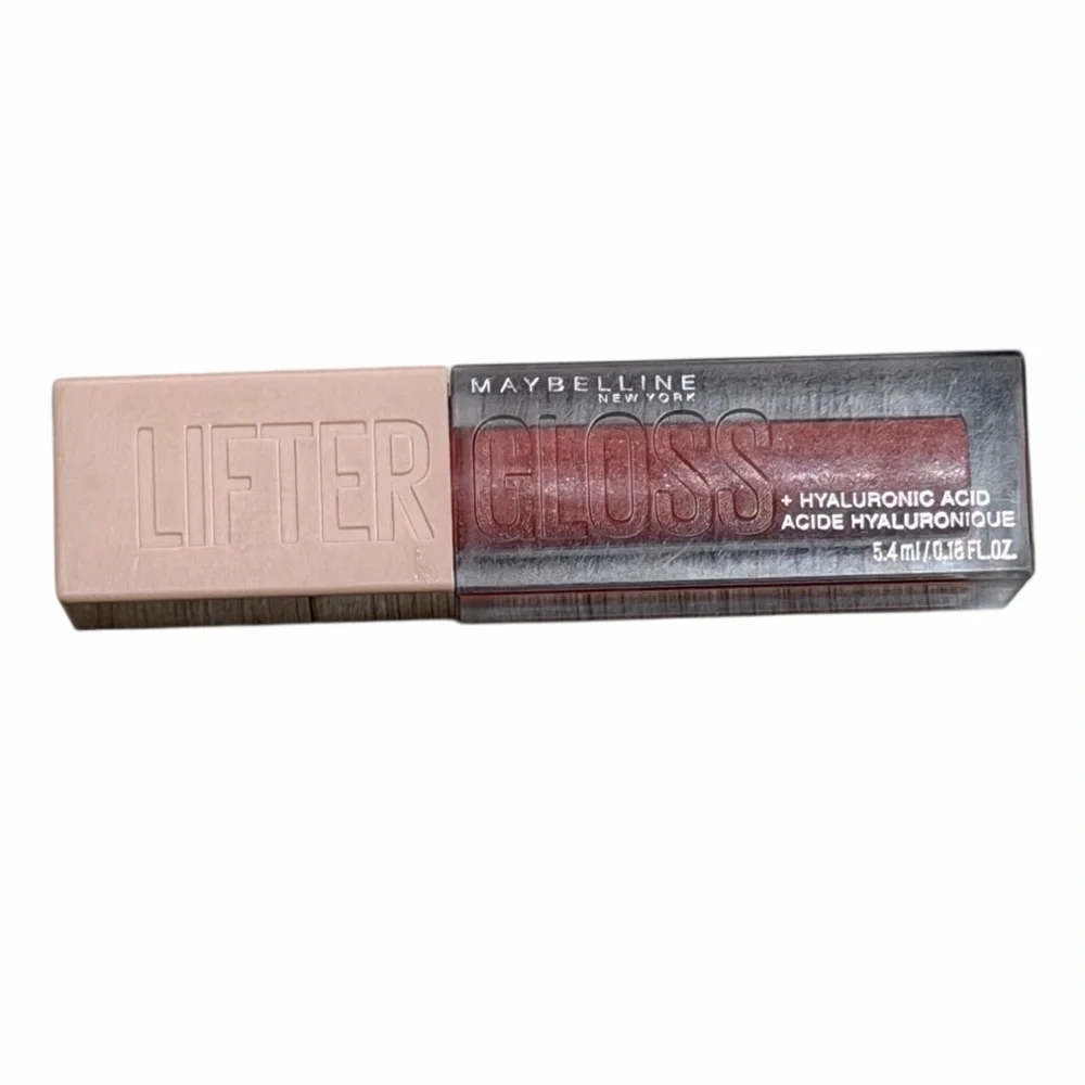 5/$25💜 Maybelline Lifter Gloss Lip Gloss with Hyaluronic Acid in Moon
